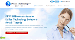 Desktop Screenshot of dallastechsolutions.com